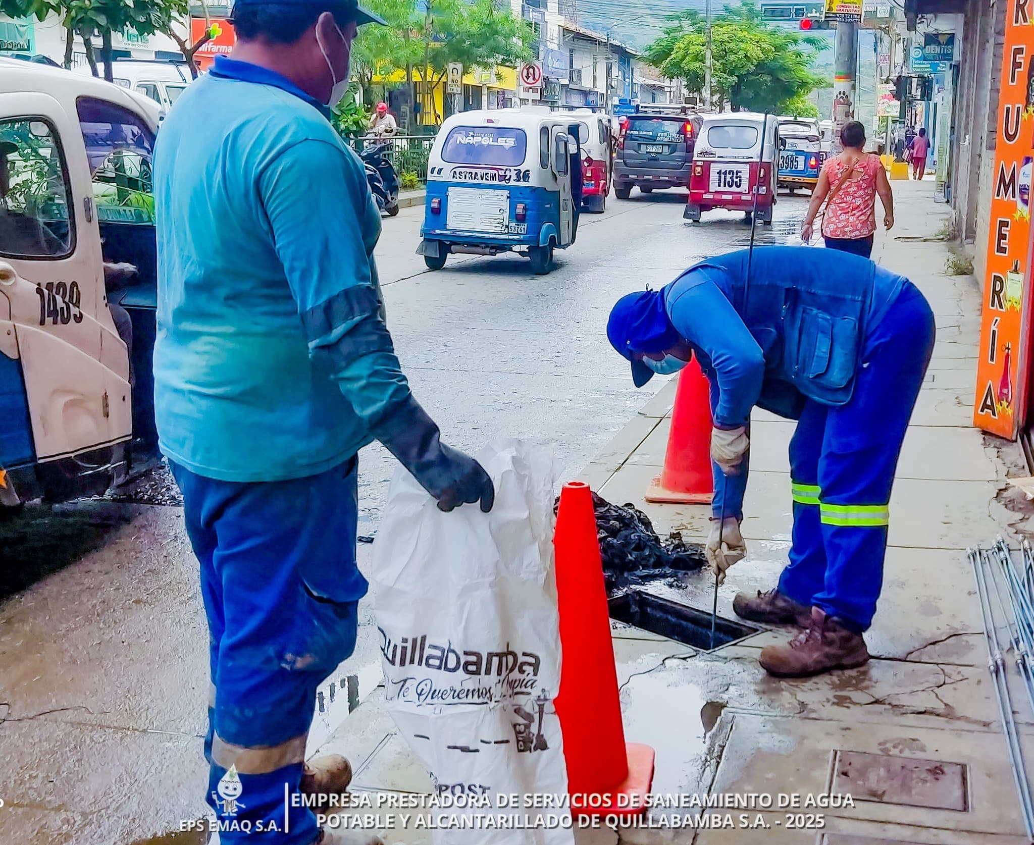 EMAQ inicia mejoramiento de red de agua en sector Santa Ana
