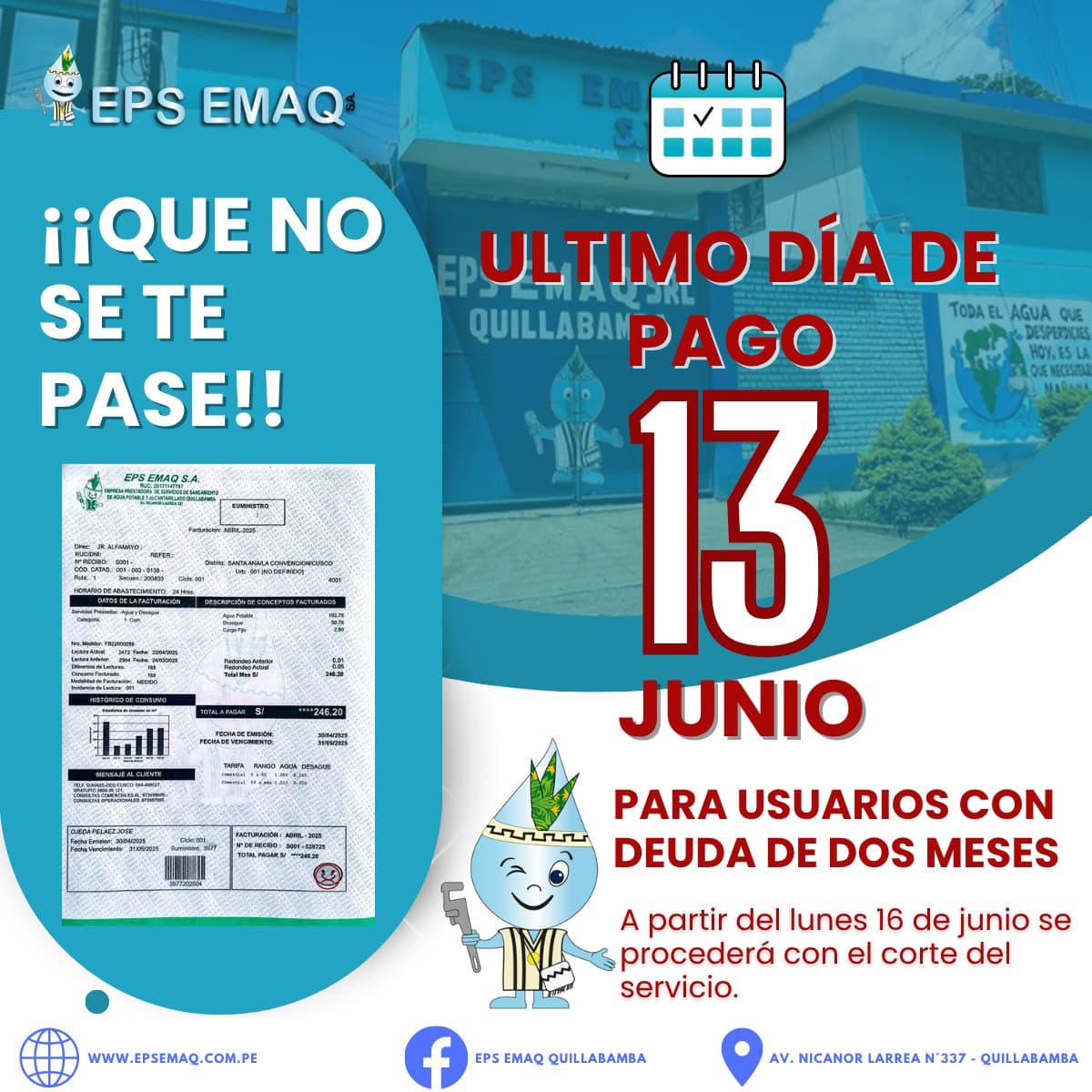 COMUNICADO IMPORTANTE