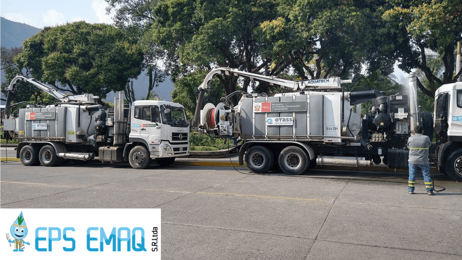 DOS MODERNOS EQUIPOS HIDROJET LLEGARON A QUILLABAMBA PARA DESCOLMATACIÓN DE REDES DE ALCANTARILLADO.