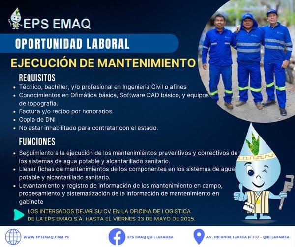 OPORTUNIDAD LABORAL